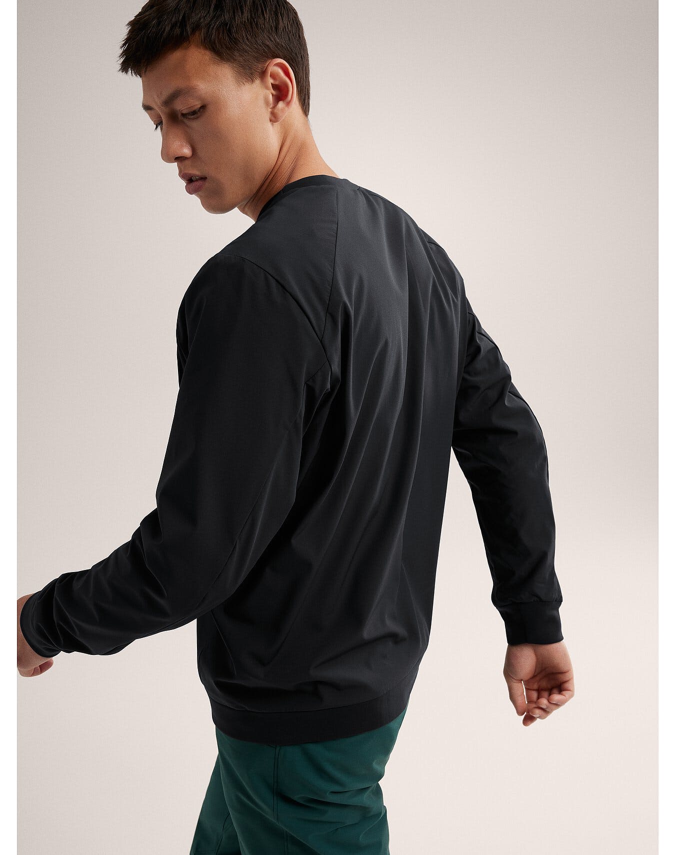 Arcteryx Proton Crew Neck Pullover Bosk Vélo Café