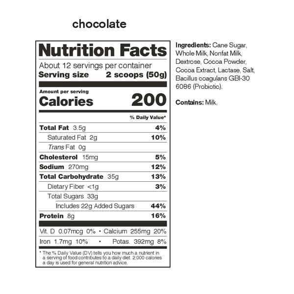 Skratch Labs Recovery Drink, Chocolate 21,2oz – Bosk Vélo Café